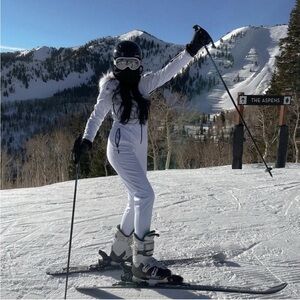 Women's White Ski Jacket